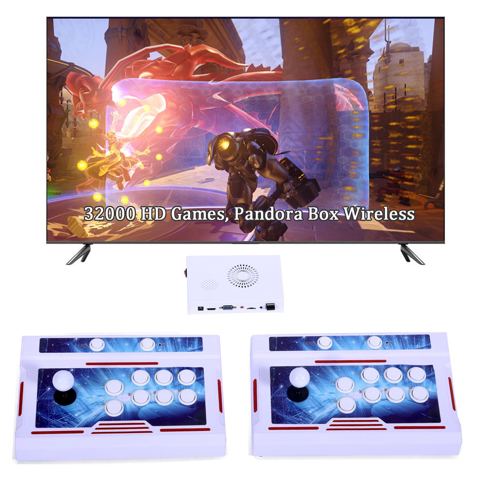 Amazon.com: Hedlaoy 32000 Games Wireless Bluetooth Pandora Box